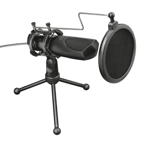 Trust GXT 232 Mantis Black PC microphone (22656)