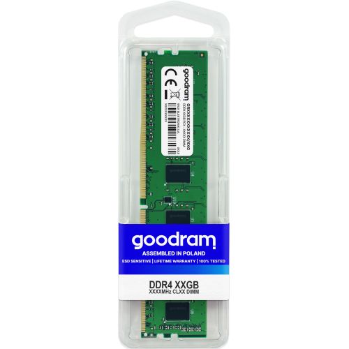 Goodram GR3200D464L22S/16G memory module 16 GB 1 x 16 GB DDR4 3200 MHz (GR3200D464L22S/16G)