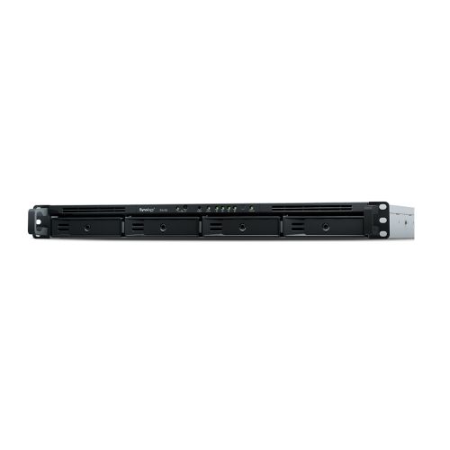 Synology RX418 disk array Rack (1U) Black, Grey (RX418)