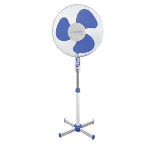Esperanza EHF001WB, 16 '' standing fan, White/Blue (EHF001WB)