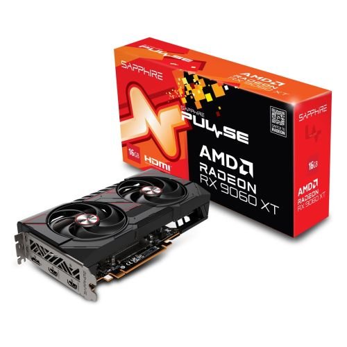 Graphics card. SAPPHIRE PULSE RX 9060 XT GAMING 16GB (11350-03-20G)