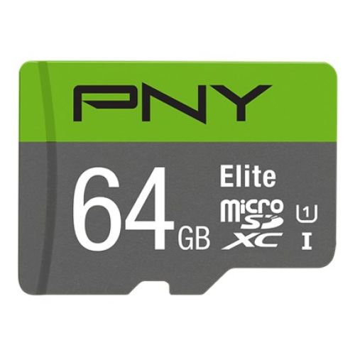 PNY Elite 64 GB MicroSDXC Class 10 (P-SDUX64U185GW-GE)