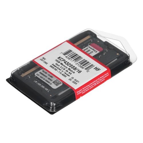 Kingston Technology KCP432SS8/16 memory module 16 GB 1 x 16 GB DDR4 3200 MHz (KCP432SS8/16)