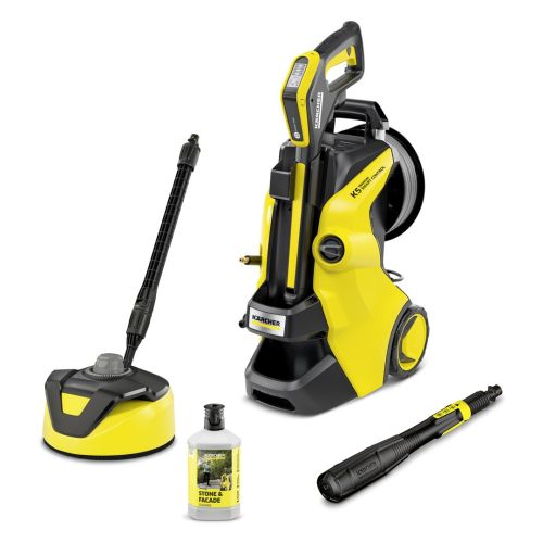Karcher K 5 Premium Smart Control Flex Home pressure washer Upright Electric 500 l/h Black, Yellow (1.324-735.0)