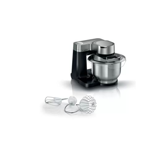 Bosch Serie 2 MUMS2VM00 food processor 900 W 3.8 L Black, Silver (MUMS2VM00)