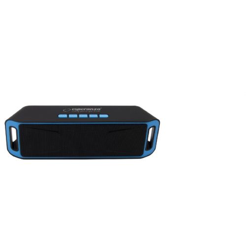 Esperanza EP126KB portable speaker Stereo portable speaker Black, Blue 6 W (EP126KB)
