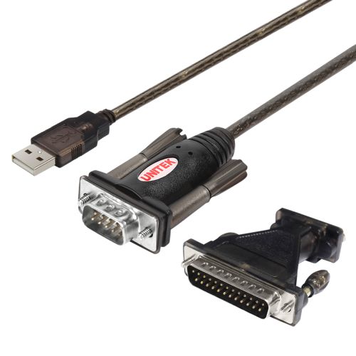 UNITEK Y-105A cable gender changer USB v. 1.1. DB9F/DB25M Black (Y-105A)