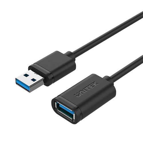 UNITEK Y-C459GBK USB cable 2 m USB 3.2 Gen 1 (3.1 Gen 1) USB A Black (Y-C459GBK)