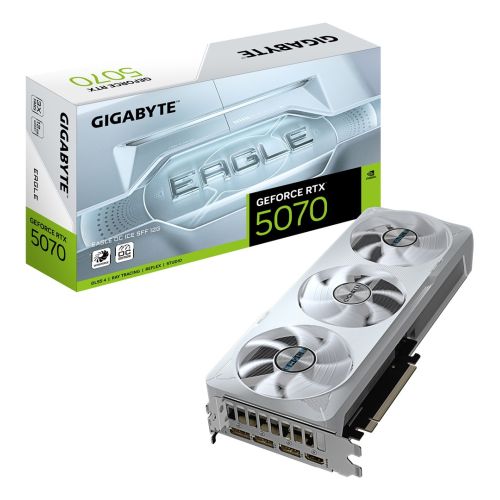 Graphics card Gigabyte GeForce RTX 5070 EAGLE OC IC 12 GB GDDR7 (GV-N5070EAGLEOC ICE-12GD)