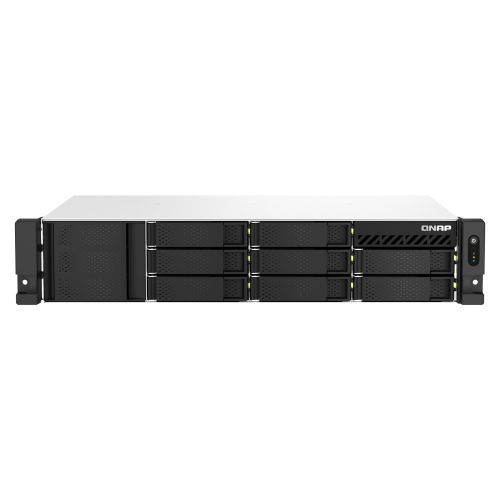 QNAP TS-873AEU-4G NAS/storage server Rack (2U) Ryzen Embedded V1500B 4 GB DDR4 QuTS hero Black (TS-873AEU-4G)