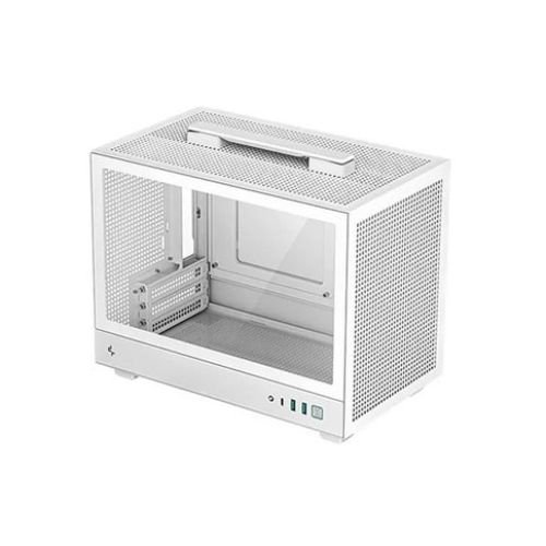 DeepCool CH160 MESH WH computer case (R-CH160-WHNMIO-G-1)