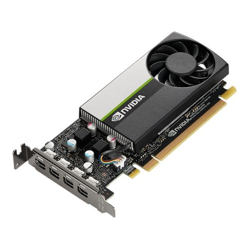 PNY VCNT1000-SB NVIDIA T1000 4GB GDDR6 4x MINI DISPLAYPORT PCI EXPRESS 3.0 LP - ATX BRACKET SMALL BOX (VCNT1000-SB)