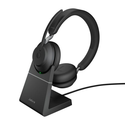Jabra 26599-989-889 Headset/Headset Wireless Headband Office/Call Center USB Type-C Bluetooth Black (26599-989-889)