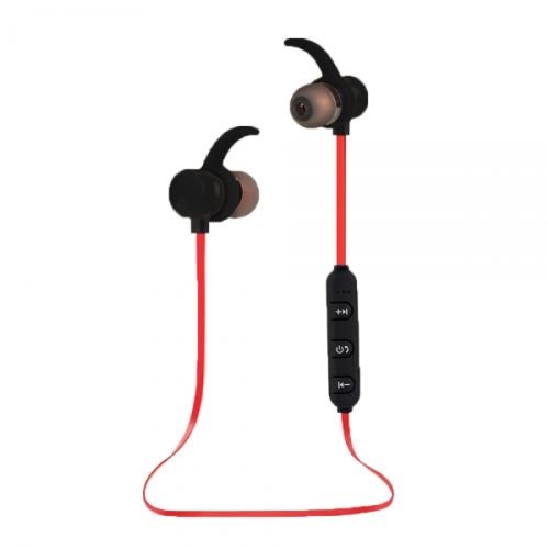 Esperanza EH186K headphones/headset In-ear Bluetooth Black, Red (EH186K)