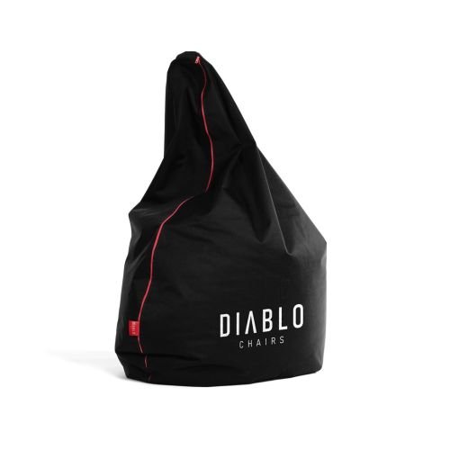 DIABLO gaming pouffe black (1451)