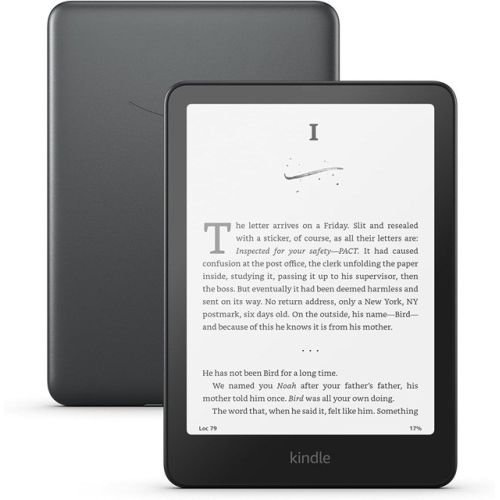 Ebook New Kindle Scribe - 2024 release 10.2” glare-free 64GB Wi-Fi (Without Lockscreen Ads) with Premium Pen Tungsten (B0CZ9T2C6B)