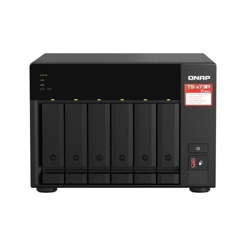 QNAP TS-673A-SW5T (TS-673A-8G + switch QSW-1105-5T 5x2.5GbE), Tower Ethernet LAN Anthracite V1500B (TS-673A-SW5T)