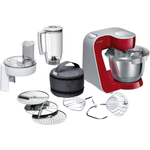 Bosch MUM58720 food processor 3.9 L Grey,Red,Stainless steel 1000 W (MUM 58720)