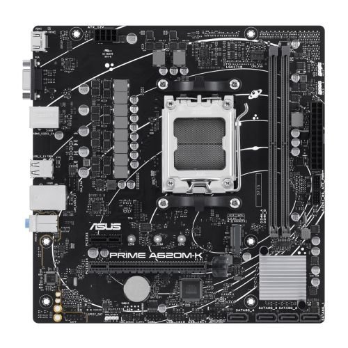 ASUS PRIME A620M-K AMD A620 Socket AM5 micro ATX (90MB1F40-M0EAY0)