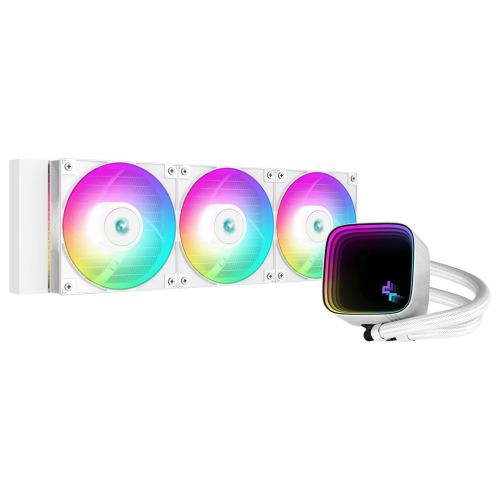 DeepCool LS720 SE WH Processor All-in-one liquid cooler 12 cm White 1 pc(s) (R-LS720-WHAMMM-G-1)