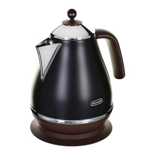 DeLonghi KBOV 2001.BK electric kettle 1.7 L Black,Brown 2000 W (KBOV 2001.BK)