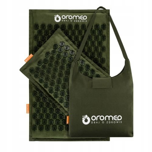 Acupressure mat ORO-HEALTH, colour green (ORO-HEALTH ZIELONY)