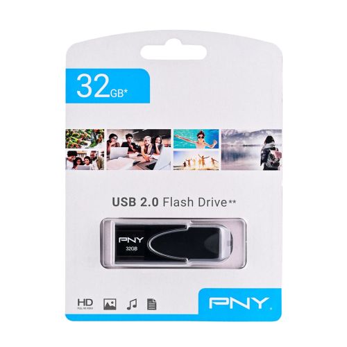 PNY Attaché 4 2.0 32GB USB flash drive USB Type-A Black (FD32GATT4-EF)