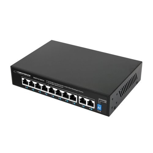 Esperanza ENS106 10-port Poe Switch 10/100 96W (ENS106)