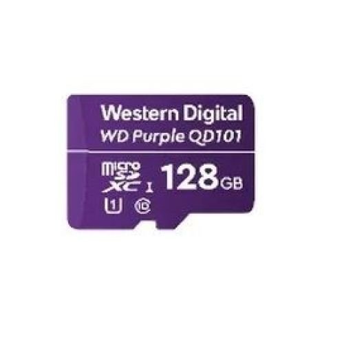 Western Digital WD Purple SC QD101 memory card 128 GB MicroSDXC Class 10 (WDD128G1P0C)