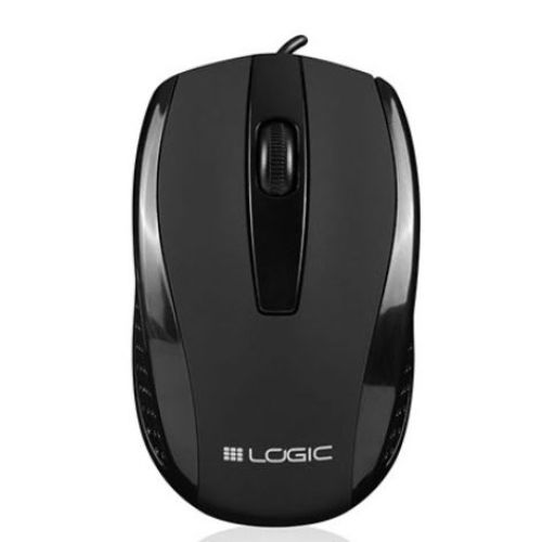 Wired optical mouse LOGIC LM-31 black (M-LC-LM31-BK)
