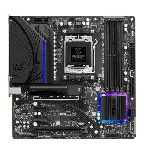 Asrock B650M PG Riptide AMD B650 Socket AM5 micro ATX (B650M PG RIPTIDE)