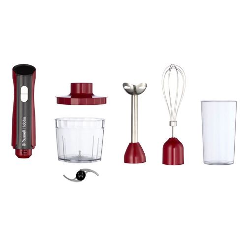 Russell Hobbs 27140-56 blender 1 L Portable blender 500 W Black, Red, Transparent (27140-56)