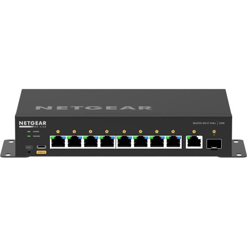 NETGEAR 8x1G PoE+ 110W 1x1G and 1xSFP Managed Switch (GSM4210PD-100EUS)