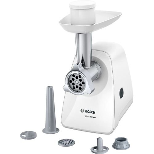 Bosch MFW2520W mincer 1500 W Stainless steel, White (MFW2520W)