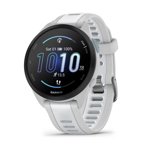 Garmin Forerunner 165 3.05 cm (1.2") AMOLED Digital 390 x 390 pixels Touchscreen Grey GPS (satellite) (010-02863-21)