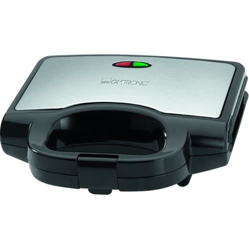 Clatronic ST 3778 sandwich maker 750 W Black,Stainless steel (ST 3778)