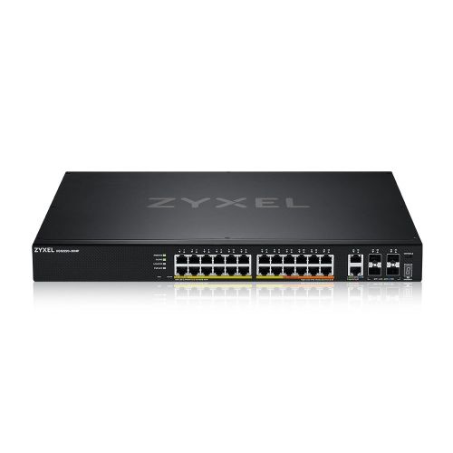 Zyxel XGS2220-30HP Managed L3 Gigabit Ethernet (10/100/1000) Power over Ethernet (PoE) Black (XGS2220-30HP-EU0101F)
