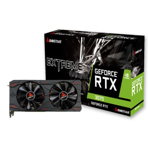Biostar VN3706RM82 graphics card NVIDIA GeForce RTX 3070 8 GB GDDR6 (VN3706RM82)