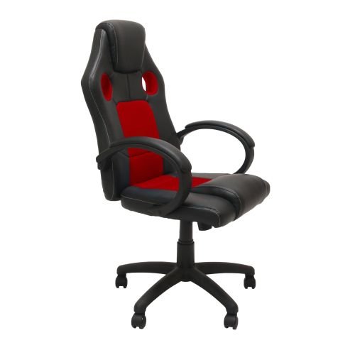Topeshop FOTEL ENZO CZER-CZAR office/computer chair Padded seat Padded backrest (ENZO CZ-CZER)
