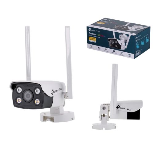TP-Link VIGI 4MP Outdoor Full-Color Wi-Fi Bullet Network Camera (VIGI C340-W)