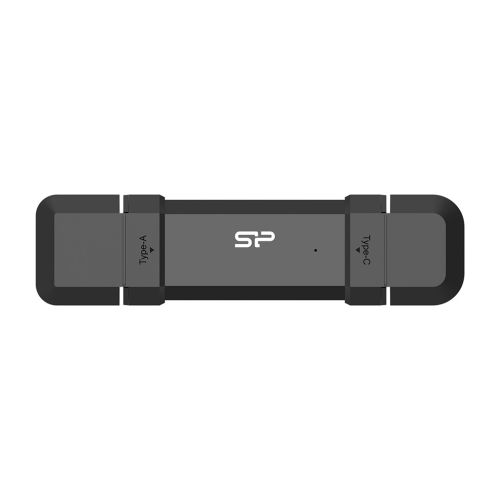 Silicon Power DS72 USB flash drive 250 GB USB Type-A / USB Type-C 3.2 Gen 2 (3.1 Gen 2) Black (SP250GBUC3S72VPK)