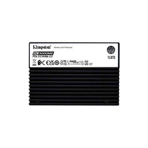 Kingston Technology 15.36TB DC3000ME U.2 PCIe 5.0 NVMe TCG Opal Enterprise SSD (SEDC3000ME/15T3)