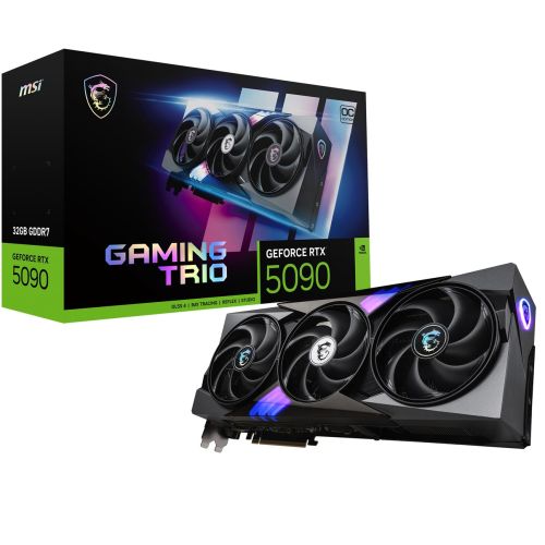MSI GAMING GeForce RTX5090 TRIO OC 32GB NVIDIA GeForce RTX 5090 GDDR7 (V530-014R)
