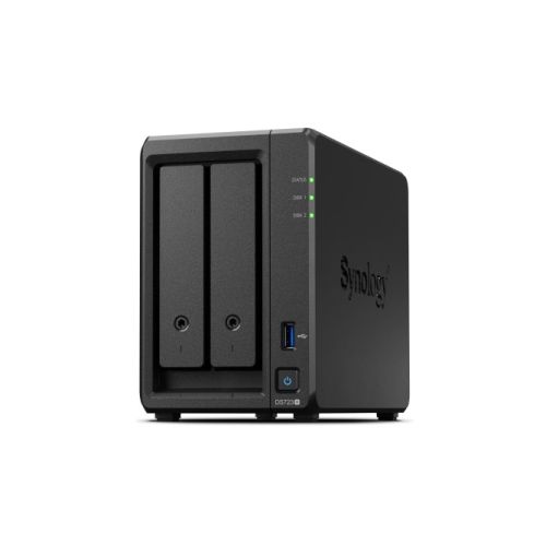 Synology DiskStation DS723+ NAS/storage server Tower Ethernet LAN Black R1600 (DS723+)