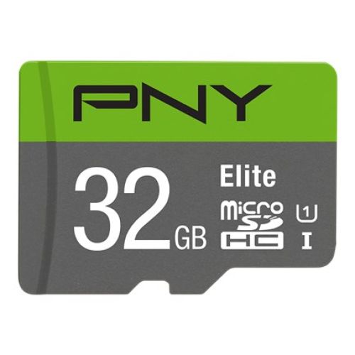 PNY Elite 32 GB MicroSDHC UHS-I Class 10 (P-SDU32GU185GW-GE)