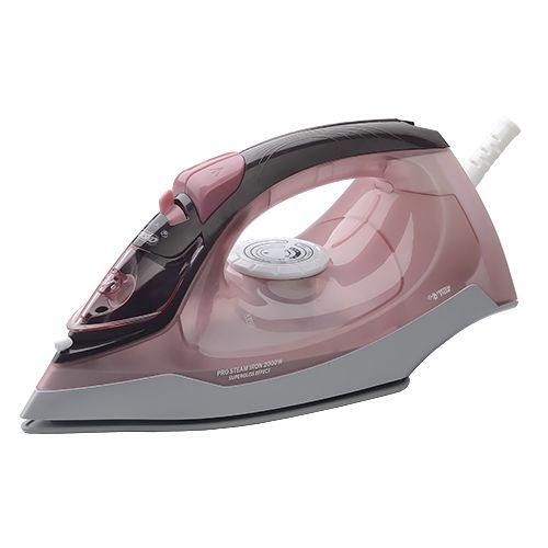 Mesko Home MS 5028 iron Dry & Steam iron Ceramic soleplate 2600 W Grey, Pink, White (MS 5028)
