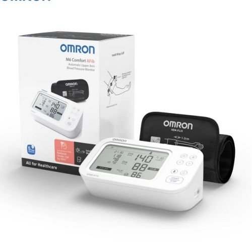 Omron M6 COMFORT AFIB upper arm blood pressure monitor (HEM-7380-E)
