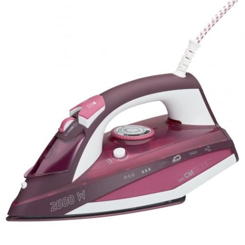Clatronic DB 3705 Steam iron Ceramic soleplate 2600 W Rose (DB 3705)