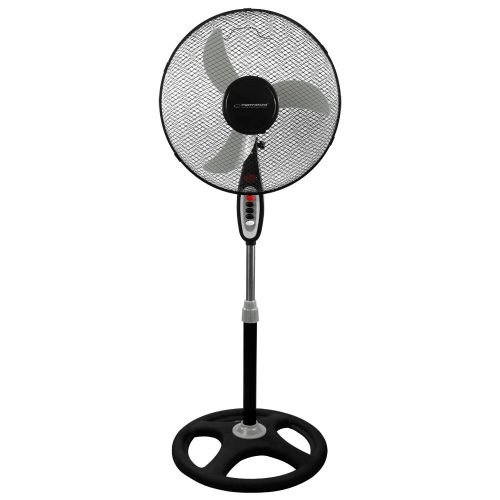 Esperanza EHF002KE, 16 '' standing fan, Black and Gray (EHF002KE)