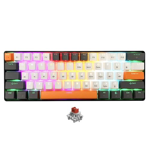 MEDIA-TECH MECHANICAL KEYBOARD 60% MT1258 (MT1258)